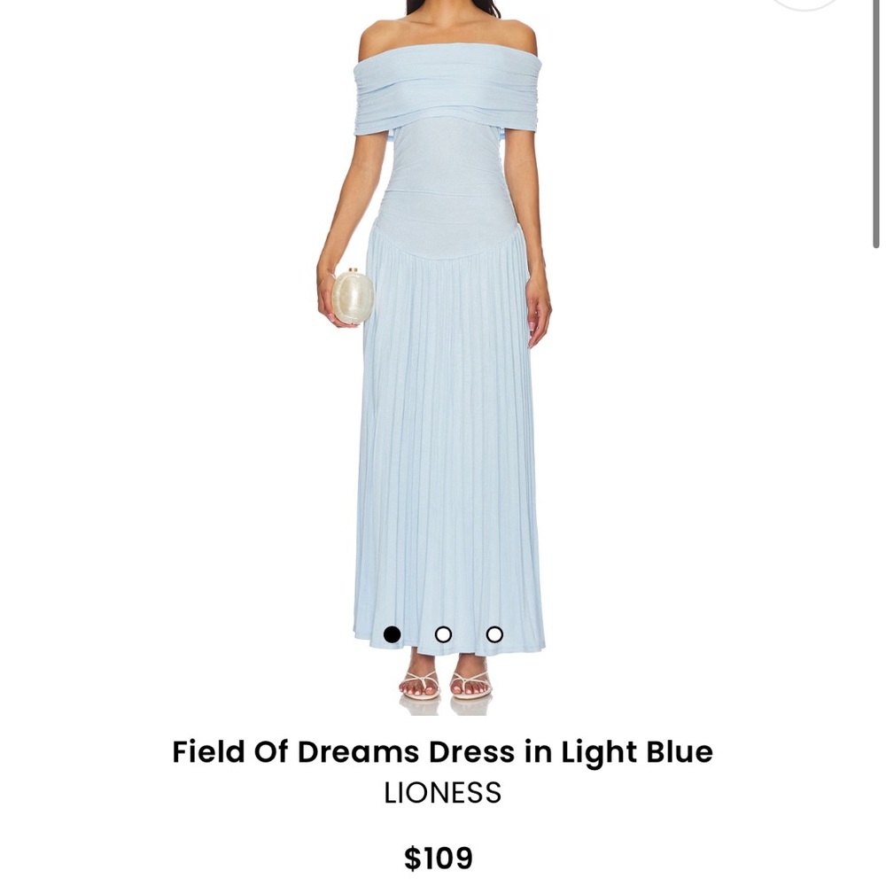 Lioness Field Of Dreams Dress in Light Blue